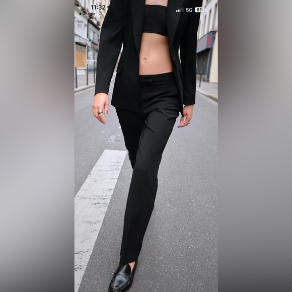 Zara Elegant low rise flare pants - Picture 2 of 10